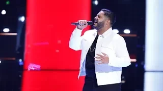 The voice USA 2018 - Johnny Bliss "Preciosa" + Alicia Keys singing "If I ain't got you" in SPANISH