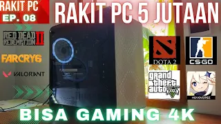 Rakit PC 5 Jutaan bisa gaming 4K!!