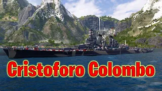Meet The Cristoforo Colombo! Legendary Italian Battleship (World of Warships Legends)