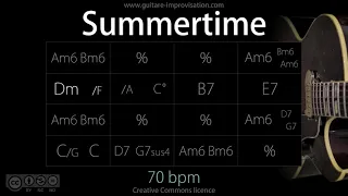 Summertime (Jazz Ballad feel) 70 bpm : Backing Track