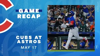 Cubs vs. Astros Game Highlights | 5/17/23