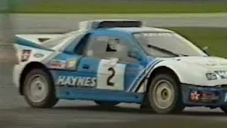 British Rallycross Grand Prix 1992 B final Trevor Hopkins Bertil Persson