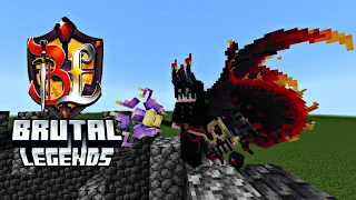 SHOWCASE ADD-ON BRUTAL LEGENDS V4 OFFICIAL MCPE 1.20+ *ada senjata kelima coy!