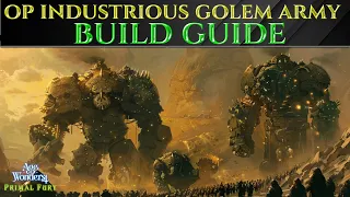 OP INDUSTRIOUS GOLEM ARMY - AGE OF WONDERS 4 Build Guide