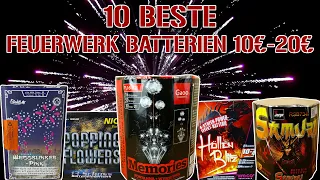 10 BESTE FEUERWERKS-BATTERIEN von 10€ - 20€ | #DBADIASGH