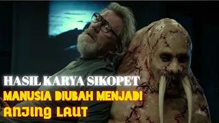 SIKOPET GILA!!! MANUSIA DIUBAH MENJADI ANJING LAUT | Alur film Tusk 2014