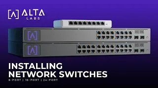 Installing Our Network Switches | Alta Labs