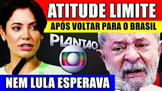 FOI CONFIRMADO: Michelle Bolsonaro toma 'ATITUDE LlMITE' contra Lula, após voltar ao Brasil