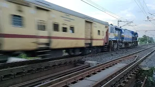 Honking Show : WAP4 vs WDP4D with Full Speed🔥🔥🔥.