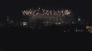 Tokyo Paralympic opening ceremony fireworks 1
