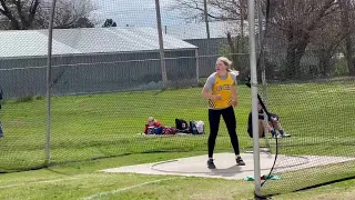 Chelsea Kottich throws