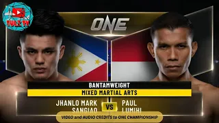 #TeamLakay JHANLO SANGIAO "The Machine" Debut Fight @ONE Championship #MMA vs PAUL LUMIHI #Indonesia