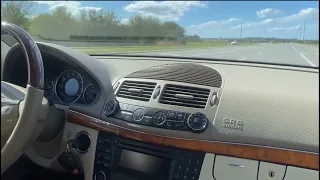 2003 Mercedes Benz E320 Driving & Start up