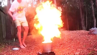 EXPLOSIVE OIL COOKING - Freshwater Eel - Catch n Cook  | TDB