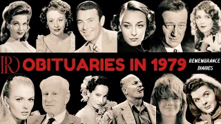 Obituaries in 1979-Famous Celebrities/personalities we have Lost in 1979-EP 1-Remembrance Diaries