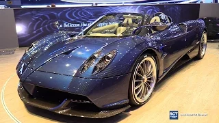 2018 Pagani Huayra Roadster - Exterior Interior Walkaround - Debut 2017 Geneva Motor Show