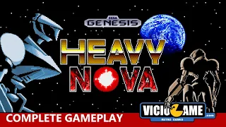 🎮 Heavy Nova (Mega Drive) Complete Gameplay