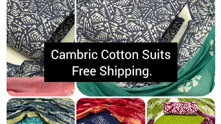 Batik Cotton / Chicken Cotton /Modal Silk/Single Suits Available / Whatsapp 9551753894