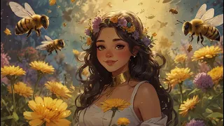 Queen of  Bees named Apis/story In English