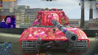 ОПЯТЬ БАБАХА СДЕЛАЛА НЕВОЗМОЖНОЕ ● FV215b 183 VS JAGDPANZER E100 ● WoT Blitz