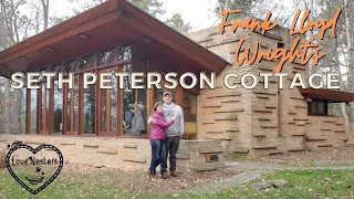 Full Tour of Frank Lloyd Wright Seth Peterson cottage