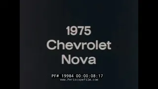 1975 CHEVROLET MONZA, CHEVY NOVA AND VEGA PROMO FILM  19984