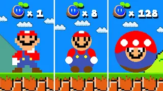 Super Mario Bros. but Every Seed makes Mario more Circle!