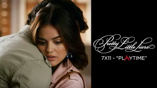 Pretty Little Liars - Ezra Tells Aria To Stay With Him - "Playtime" (7x11)