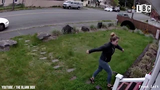 Man Exacts Revenge On Package Thieves With Trap That Fires Shotgun Blanks 720p