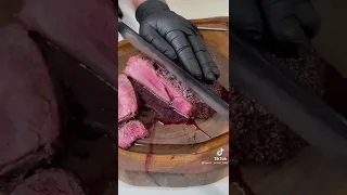 medium rare steak,i guess