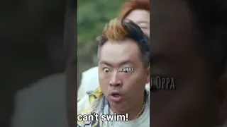 he can't swim 😂😂 Chinese drama ❤️when you be me ✨#shorts#cdrama#hindisong#whenyoubeme#cdramaclips