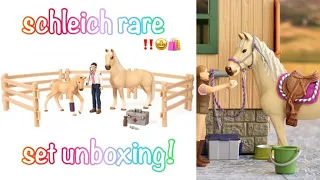 SCHLEICH RARE SET UNBOXING! | SCHLEICH PONIES