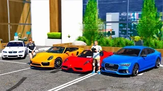 РЕАЛЬНАЯ ЖИЗНЬ В GTA 5 - Я КУПИЛ АВТОСАЛОН! ВЫСТАВИЛ НА ПРОДАЖУ BMW M3 И PORSCHE! 🌊ВОТЕР