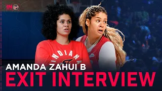 Amanda Zahui B 2023 Exit Interview | Indiana Fever