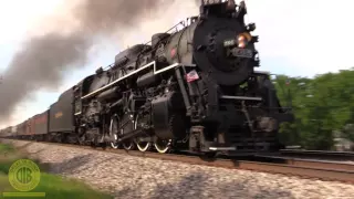 High Speed Steam: Nickel Plate 765 at 70MPH+