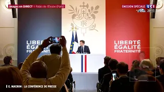 🔴 Emmanuel Macron s'exprime : suivez sa conférence de presse