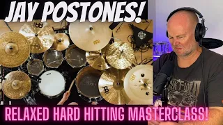 Drum Teacher Reacts: Meinl Cymbals - JAY POSTONES - "Natural Disaster" by TesseracT