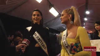 NFL Honors Red Carpet (Miss USA & Universe)