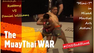 The Muay Thai WAR between Rodtang VS Danial Williams