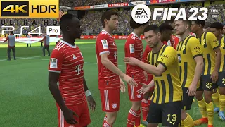 FIFA 23 - Dortmund vs Bayern Munich | PS4 Pro Gameplay [4K HDR]