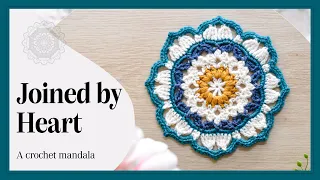 Crochet: Joined By Heart Mandala Full Tutorial | The Loopy Stitch