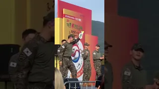Super shy dance in the army song #JinyoungxArmyFest2023 #Jinyoung #진 be영 #박진영 #จินยอง #GOT7 #갓세븐