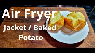Baked Potato in an Air Fryer | Ninja Air Fryer Baked Potato | Jacket Potato Air Fryer