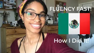 How I Became Fluent in Spanish...FAST (self taught)