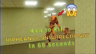 How to kill Sisypheanis the Insurrectionist in 60 seconds | Ultrakill boss guide | Violent