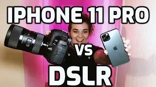 iPhone 11 Pro vs. DSLR (Video Test) (Videographer Impressions)