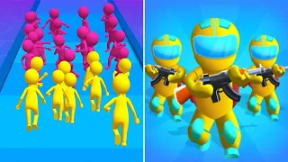 Join Clash 3D Vs Gun Clash 3D⬛️🟦⬛️Walkthrough Android Ios Gameplay TR3