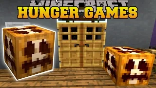 Minecraft: TRICK OR TREAT HUNGER GAMES - Lucky Block Mod - Modded Mini-Game
