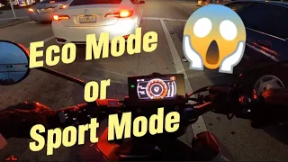 Eco or Sport Mode on CFMOTO NK300 does it matter?