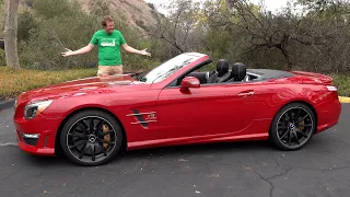 The 2013 Mercedes-Benz SL65 AMG Is a V12-Powered Monster